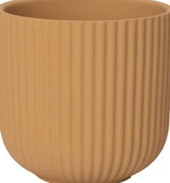 Hot Blumentopf Elle gelb D 14,5 H 14 cm Blumentöpfe|Blumentöpfe & Pflanzgefäße