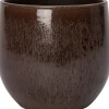 New Blumentopf Feda braun D 26 H 26 cm Blumentöpfe|Blumentöpfe & Pflanzgefäße