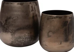 Clearance Blumentopf Fenna kupfer D 38 H 42 cm Blumentöpfe & Pflanzgefäße|Blumentöpfe