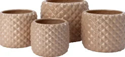 Best Blumentopf Floris taupe D 16 H 14 cm Blumentöpfe & Pflanzgefäße|Blumentöpfe