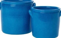 Online Blumentopf Gaia D 20 H 20 cm blau Blumentöpfe|Blumentöpfe & Pflanzgefäße