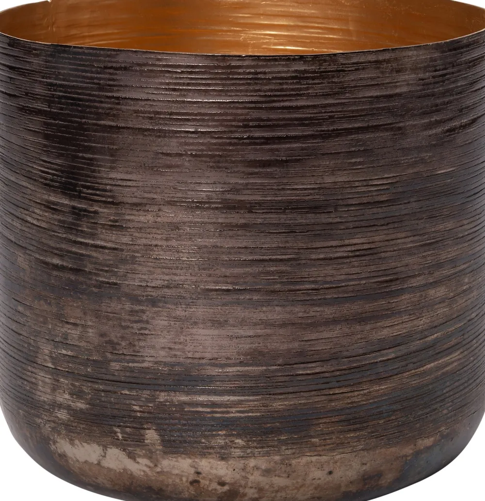 Online Blumentopf Juna kupfer / blau D 39 H 32 cm Blumentöpfe|Blumentöpfe & Pflanzgefäße