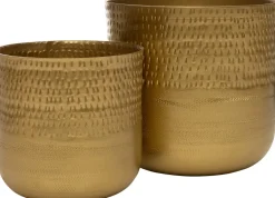 Clearance Blumentopf Kate D 15 cm H 14 cm gold Blumentöpfe|Blumentöpfe & Pflanzgefäße