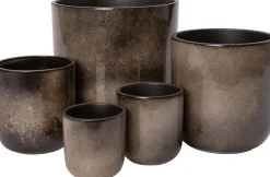 Sale Blumentopf Leonie braun D 17,5 H 20 cm Blumentöpfe & Pflanzgefäße|Blumentöpfe