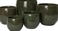 Blumentopf Lino D 28 H 26 cm grün Blumentöpfe|Blumentöpfe & Pflanzgefäße