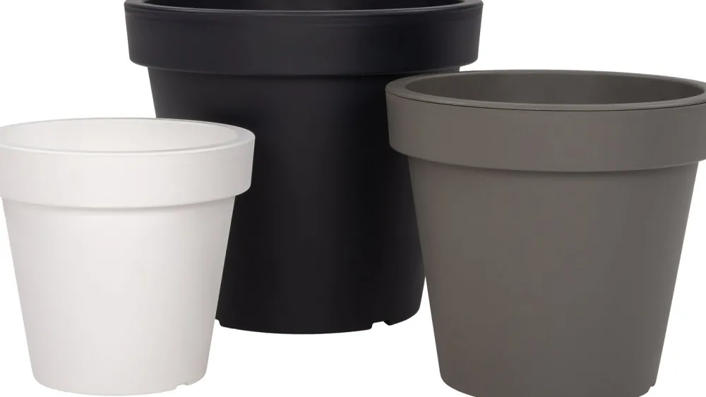 Outlet Blumentopf Lofly D 59 H 55,5 cm grau Blumentöpfe|Blumentöpfe & Pflanzgefäße