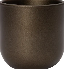 Online Blumentopf Marlon gold D 14 H 12 cm Blumentöpfe|Blumentöpfe & Pflanzgefäße