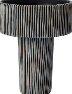 Online Blumentopf Milan schwarz D 22 H 28 cm Blumentöpfe & Pflanzgefäße|Blumentöpfe