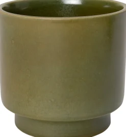 Sale Blumentopf mit Fuß Tilda grün D 20 H 19,5 cm Blumentöpfe|Blumentöpfe & Pflanzgefäße