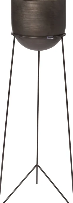 Hot Blumentopf mit Ständer Pien natur D 25 H 94 cm Blumentöpfe & Pflanzgefäße|Blumentöpfe