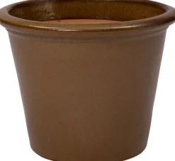 Hot Blumentopf Saxon braun D 35 H 27 cm Blumentöpfe|Blumentöpfe & Pflanzgefäße