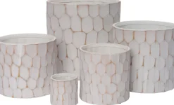 Online Blumentopf Shiro weiß D 13,5 H 13,5 cm Blumentöpfe|Blumentöpfe & Pflanzgefäße