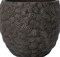 Blumentopf Tannenzapfen braun D 34 H 33 cm Blumentöpfe|Blumentöpfe & Pflanzgefäße