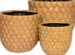 Online Blumentopf Tess D 15,5 cm H 14 cm braun Blumentöpfe & Pflanzgefäße|Blumentöpfe