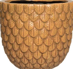 Outlet Blumentopf Tess D 20,5 cm H 19 cm braun Blumentöpfe & Pflanzgefäße|Blumentöpfe