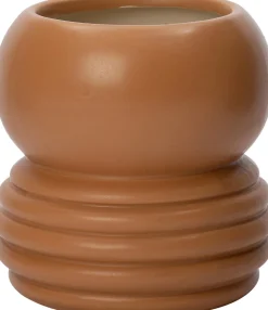 Discount Blumentopf Ulrica terracotta D 15 H 15 cm Blumentöpfe|Blumentöpfe & Pflanzgefäße
