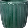Discount Blumentopf Vajen grün D 19 H 17 cm Blumentöpfe|Blumentöpfe & Pflanzgefäße