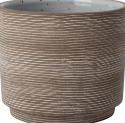 Discount Blumentopf Zelda braun D 8 H 7 cm Blumentöpfe & Pflanzgefäße|Blumentöpfe