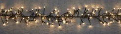 Cluster-Lichterkette 6,9 m 1152 LED Lämpchen warmweiß Weihnachtsbaumbeleuchtung