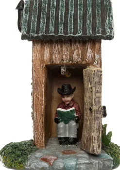 Best De Brink Weihnachtsdorf Toilettenhaus 8,5 x 8,5 x 11 cm Weihnachtsdorf Figuren & Objekte