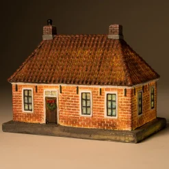 Sale De Brink Weihnachtshäuschen Bauernhof 16,2 x 10 x 12,5 cm Weihnachtshäuschen