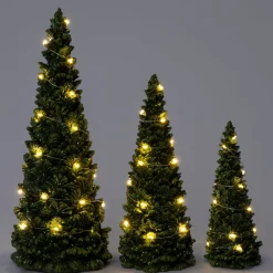 Online Dekobaum Briann grün mit Beleuchtung D 14 H 32 cm Weihnachtsfiguren & -Objekte