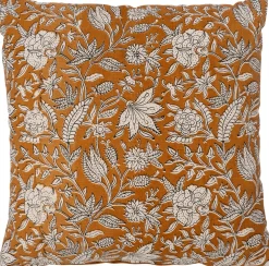 Best Dekokissen Hanoi orange/weiß 45 x 45 cm Kissen|Dekokissen