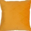Discount Dekokissen Hawa gelb 45 x 45 x 10 cm Kissen|Dekokissen
