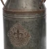 Deko-Milchkanne Gartenaccessoire Zink 22,5 x 21 x 35 cm 10 l Blumentöpfe|Blumentöpfe & Pflanzgefäße