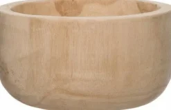 Discount Dekoschale Holz D 25 H 12 cm Dekoschalen & -Teller