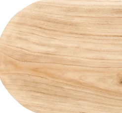 New Dekoschale oval Holz 91 x 30 x 4 cm Dekoschalen & -Teller