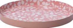 Sale Dekoteller Muriel rosa D 25 H 2 cm Dekoschalen & -Teller