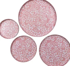 Clearance Dekoteller Muriel rosa D 15 H 2 cm Dekoschalen & -Teller