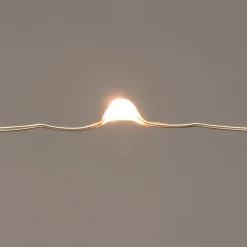 Discount Drahtlichterkette silber 1 m innen mit 10 LEDs warmweiß Mini- & Drahtlichterketten