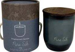 Online Duftkerze im Glas Indi Pure Silk blau 40 D 7,8 H 9,3 cm Kerzen Im Glas|Duftkerzen