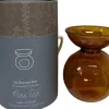 Outlet Duftset mit Duftöl Indi Pure Silk braun D 11 H 18 cm Duftlampen