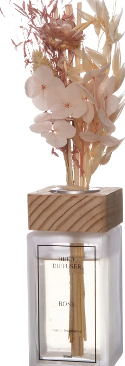 Hot Duftstäbchen Trockenblume Rose 100 ml Duftstäbchen