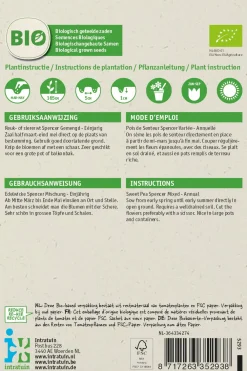 Sale Edelwicke (Lathyrus odoratus 'Spencer') (BIO) Blumensamen Saatgut