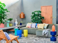 Clearance Etagere Sunny gelb D 35 H 59 cm Servieren