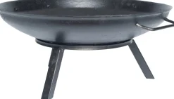 Best Feuerschale 62 x 56 x 25 cm schwarz Feuerschalen