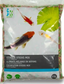 Fischfutter Sticks Mix 15 L Gartenteich