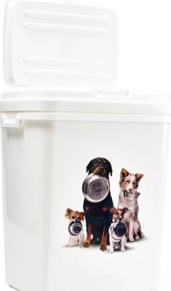 Sale Futtertonne Hund weiß 36l Futtertonnen & -Behälter