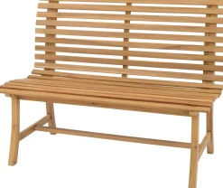 Outlet Gartenbank Auxerre 120 x 63 x 90 cm Gartenbänke