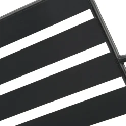 Sale Gartenbank Olle schwarz 115 x 62,8 x 82 cm Gartenbänke