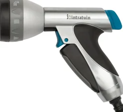 Hot Gartenbrause 7 Funktionen silber/blau Gießen & Bewässerung|Gartenspritzen & Gartenbrausen