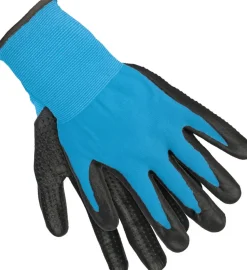 Hot Gartenhandschuhe Größe S Nitril-Beschichtung mit Noppen anthrazit Gartenhandschuhe