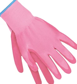 Outlet Gartenhandschuhe Größe M Latex rosa Gartenhandschuhe