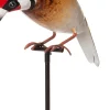 Discount Gartenstecker Vogel bunt 19 x 18 x 95 cm Gartenstecker