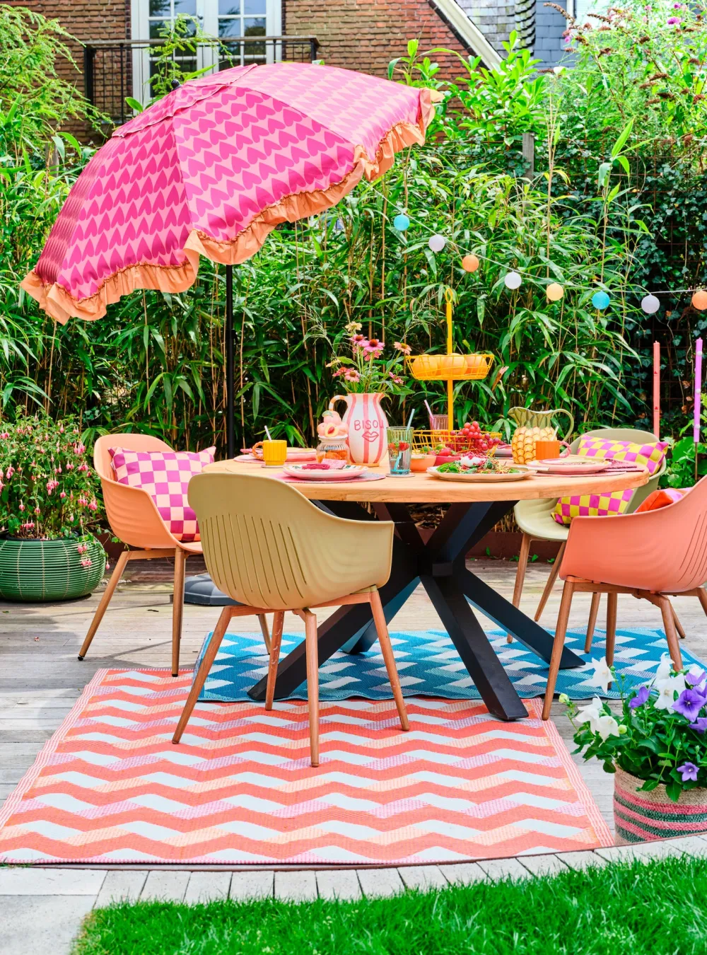 Discount Gartenstuhl Joya blau Gartenstühle