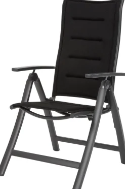 Discount Gartenstuhl verstellbar Haikou 3D schwarz Gartenstühle|Verstellbare Gartentühle